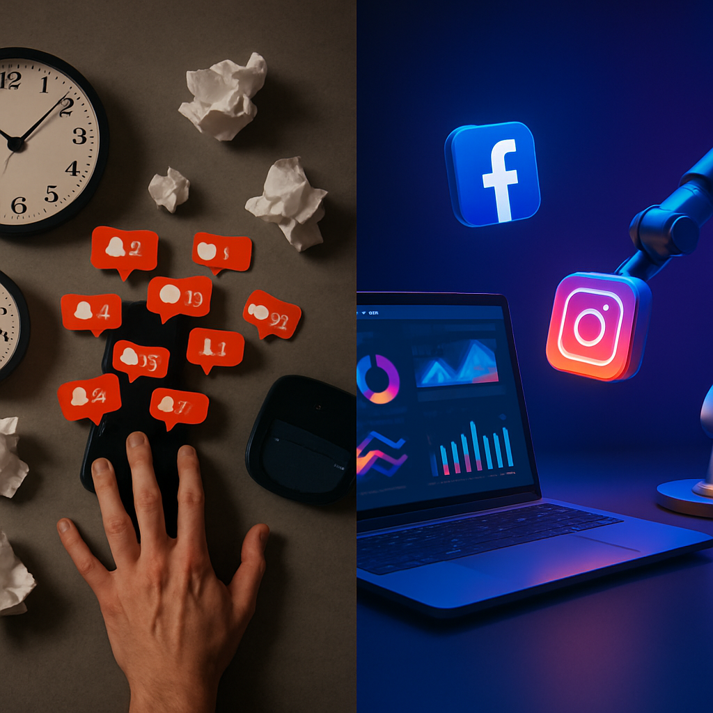 AutoPost24 — AI автопилот за Facebook и Instagram